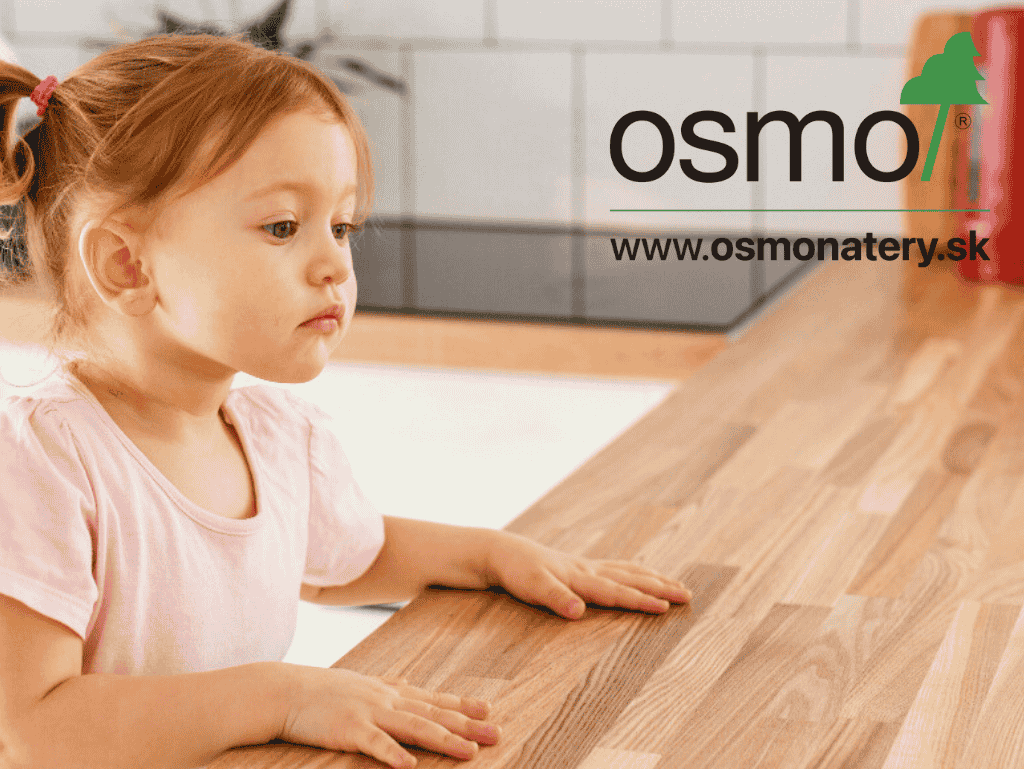 Bezpečné oleje na drevo vhodné pre deti a kuchyňu.