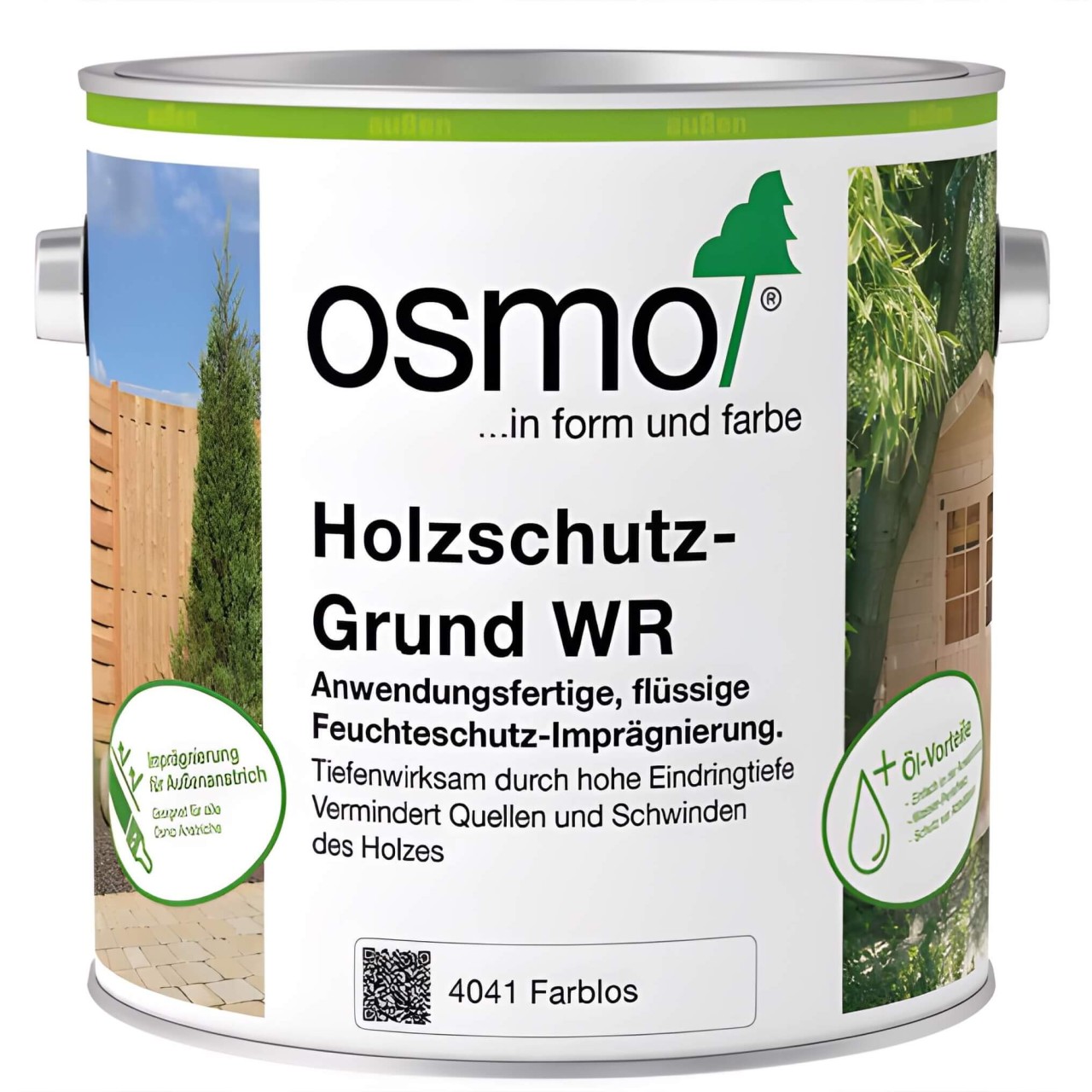 Osmo_Holzschutzgrund_4041_1280x1280 OSMO Holzschutz-Grund WR 4041 – bezfarebná ochrana dreva pred vlhkosťou – Obrázok 1